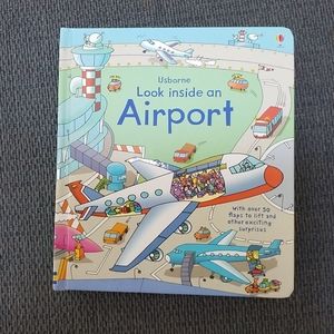 Usborne books series: Look Inside an Airport